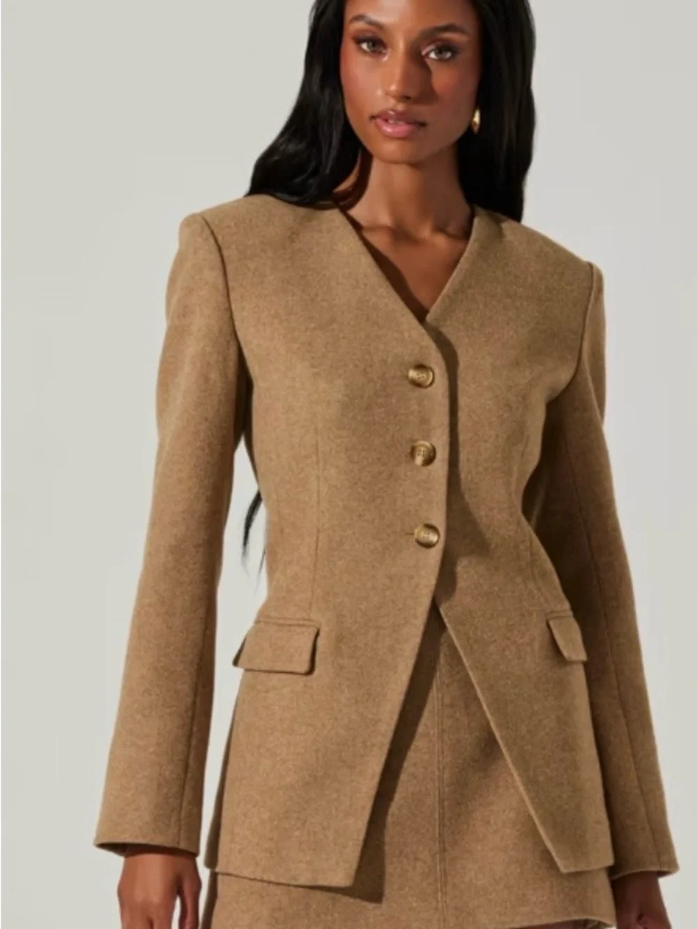 Astr tailored camel